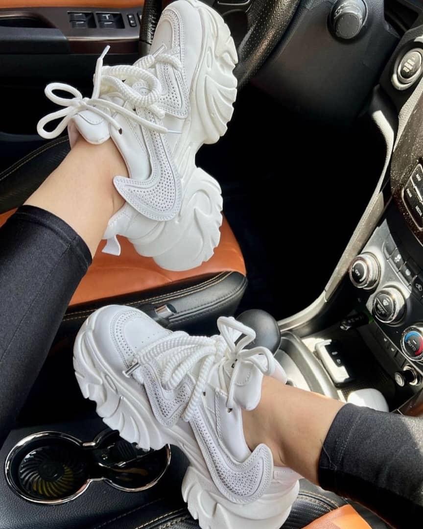 Chunky Sneakers New 2023 Autumn Platform Sneakers Women 